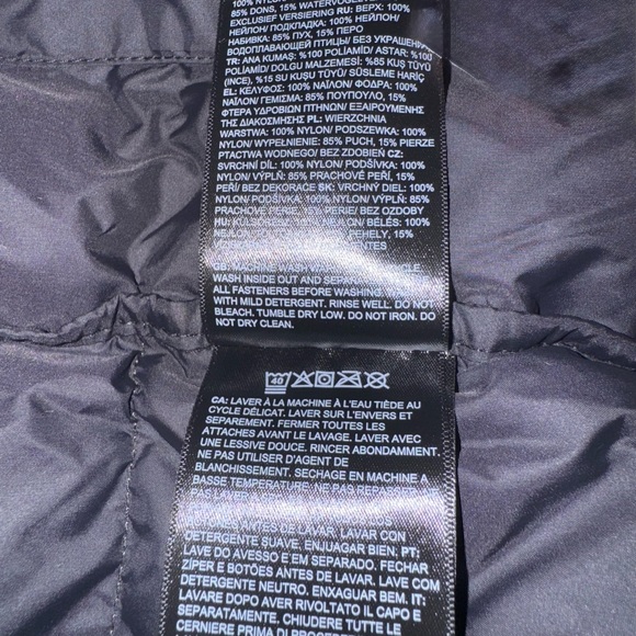 The North Face Men’s 1996 Retro Nuptse Jacket Men Size Small Smokey Brown/Black - Picture 14 of 16